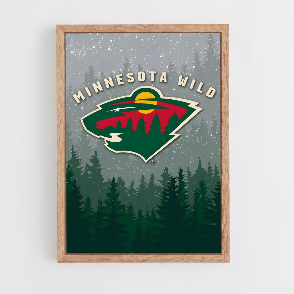 Poster Minnesota Wild Adventure – affiche Hockey sur glace (vue 4)